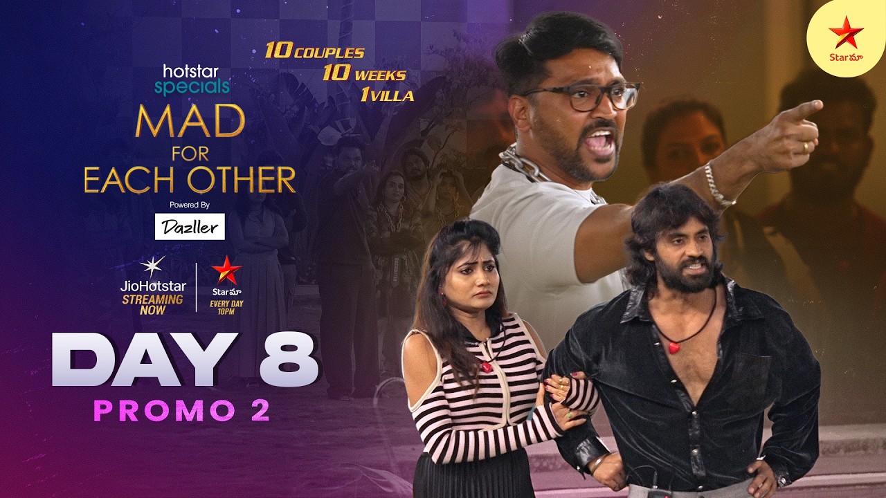 Mad For Each Other | Clash Mode ⚡ | Day 8 Episode 9 Promo 2 | Mon to Sun at 10 PM | Star Maa