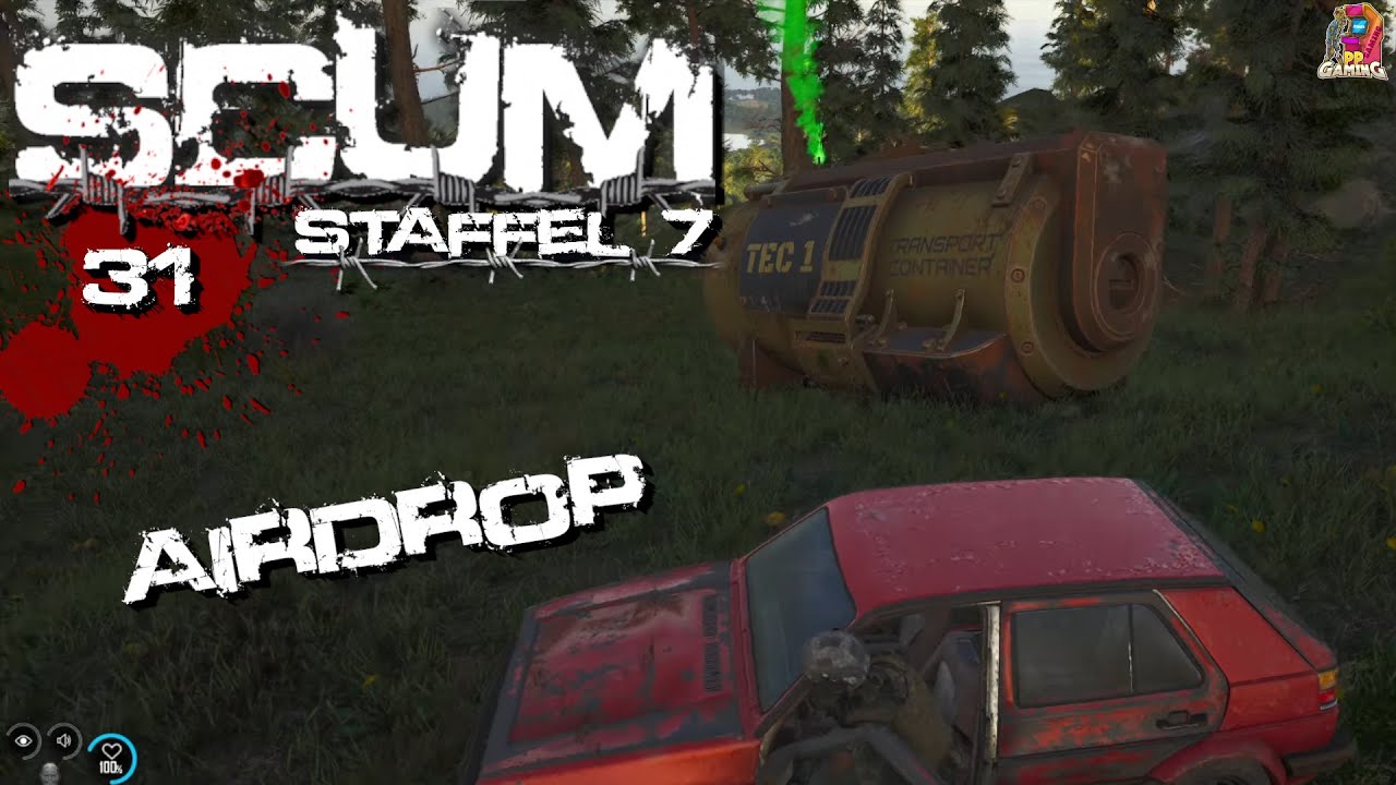 SCUM 📺 [31] Der erste Airdrop was ist trin? [ Deutsch Hardcore V0.9 ]