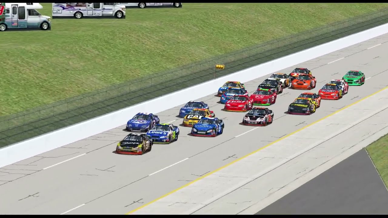 NR2003 Career season 3 race #9 @ Talladega Superspeedway