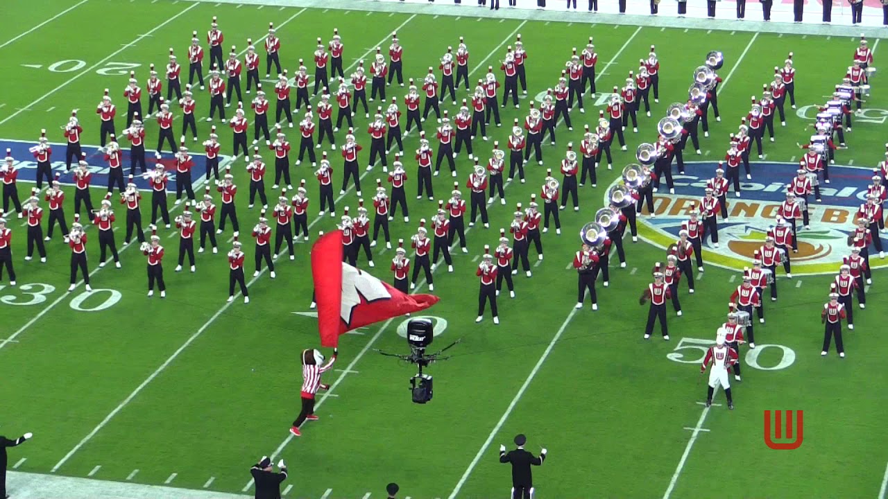 UW Marching Band - Orange Bowl December 30, 2017