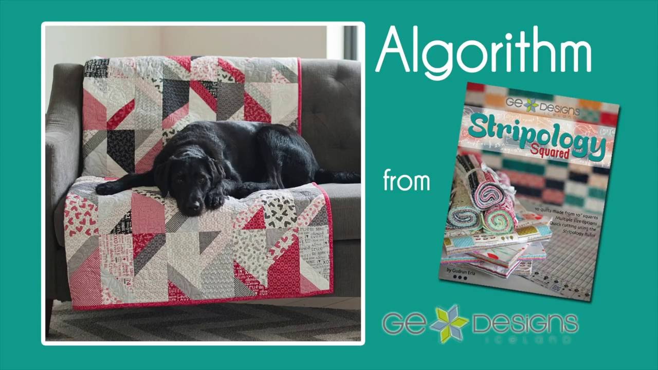 Algorithm Quilt by Gudrun Erla of GE Designs