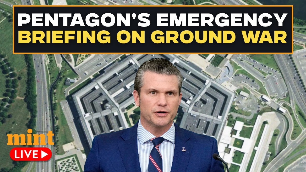 White House LIVE: Pentagon Reveals Trump&rsquo;s Iran Takeover Strategy | Pete Hegseth | US-Iran War LIVE