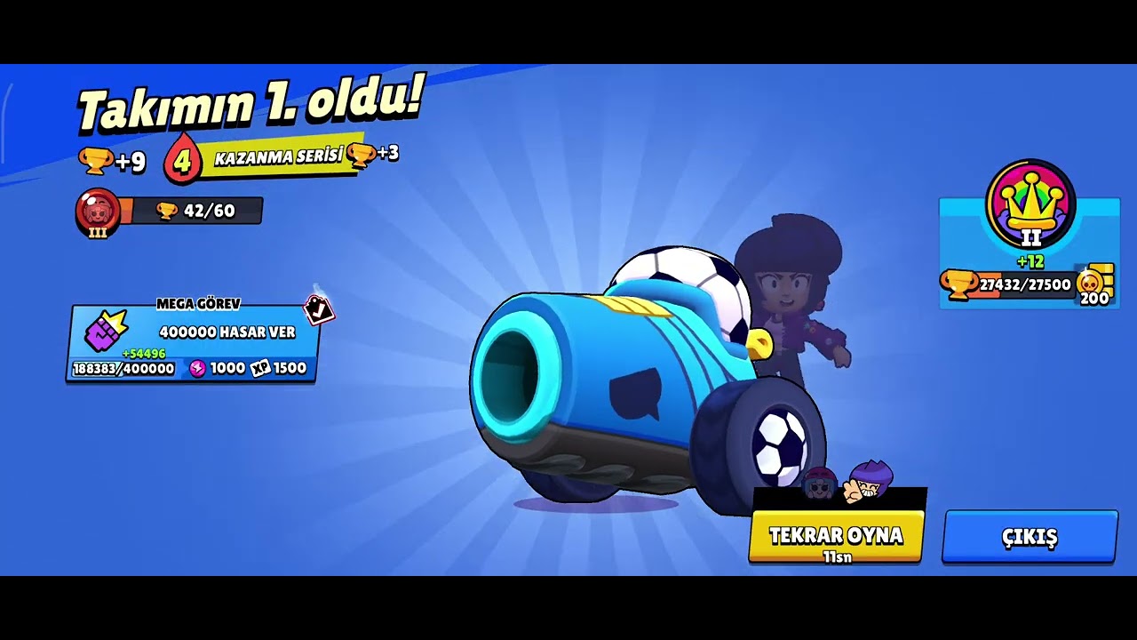 Brawl stars oynuyorum 
