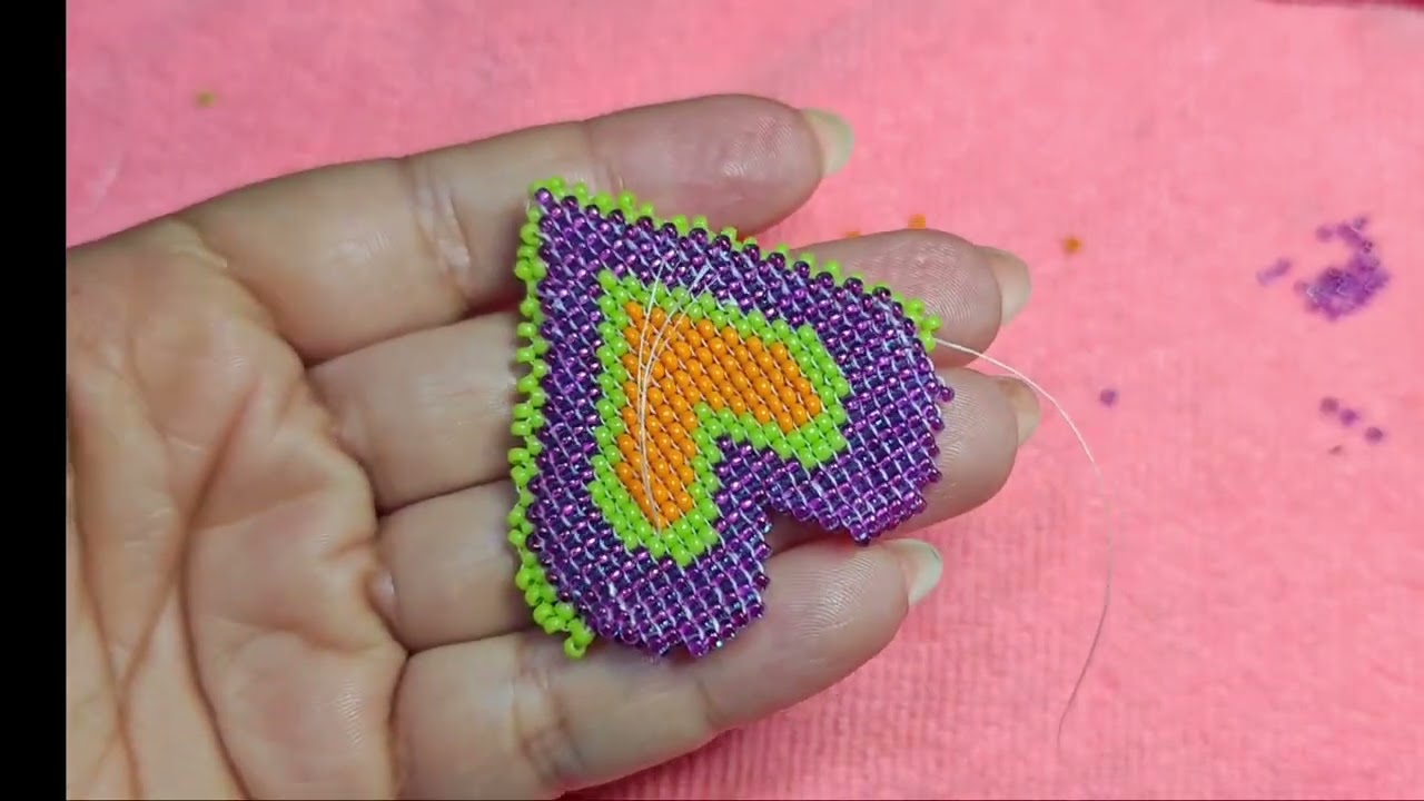 Parte 3: corazon 3D. Miyuqui rocalla o relleno parte 3