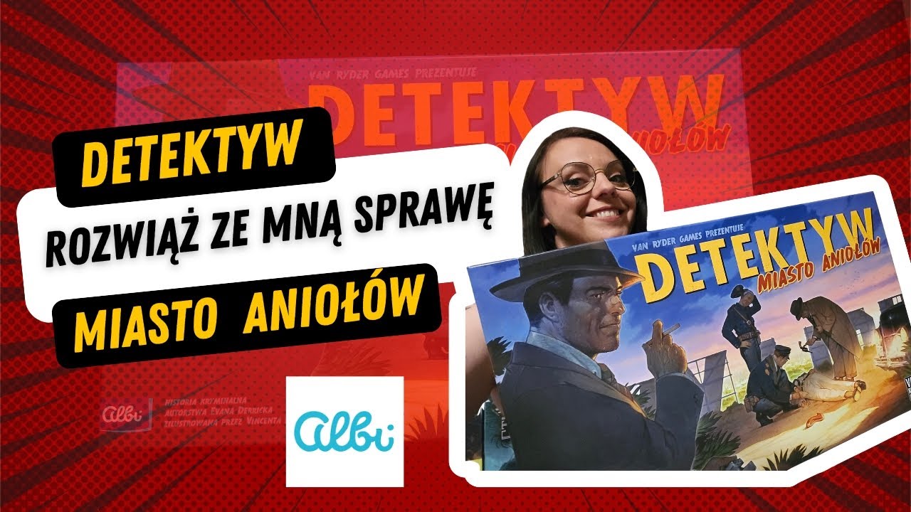 MadzioraGra #74 | Detektyw Miasto Aniołów | zasady gry | rozgrywka | moja opinia