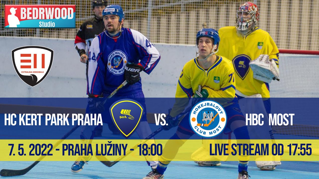 HC KERT PARK PRAHA vs. HBC MOST - 1. zápas - semifinále