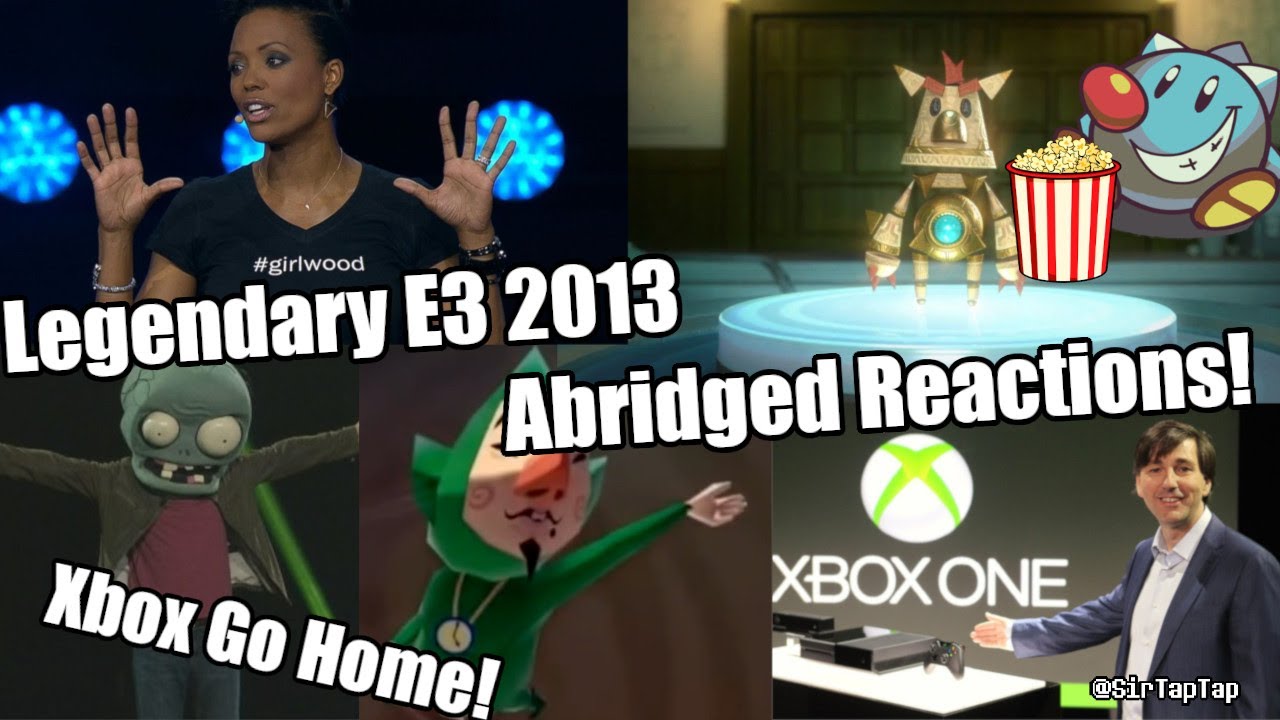 🔴Hilarious E3 2013 Abridged Reactions | Zelda Reacts