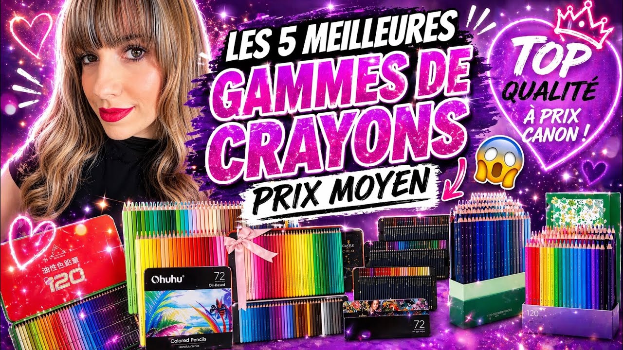 Les 5 meilleures gammes de crayons petit prix - Édition 2026 🌸 Dupe prisma !!