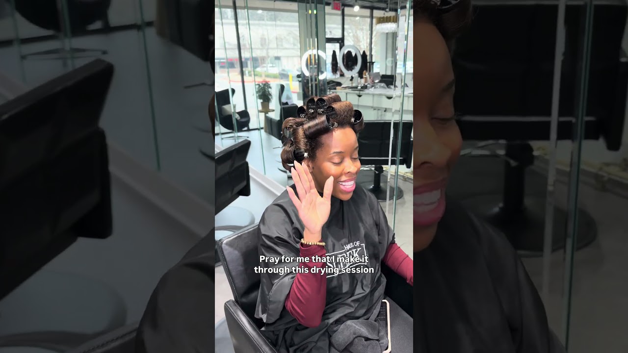 I Roller Set a Half Wig&hellip; Was This a Mistake? 😅 | Go Sleek Hair