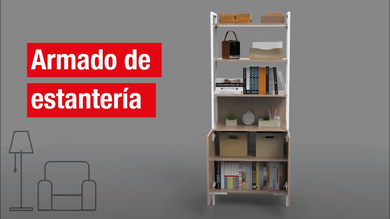 &iquest;Como armar una estanteria oslo dielife? | Easy Argentina