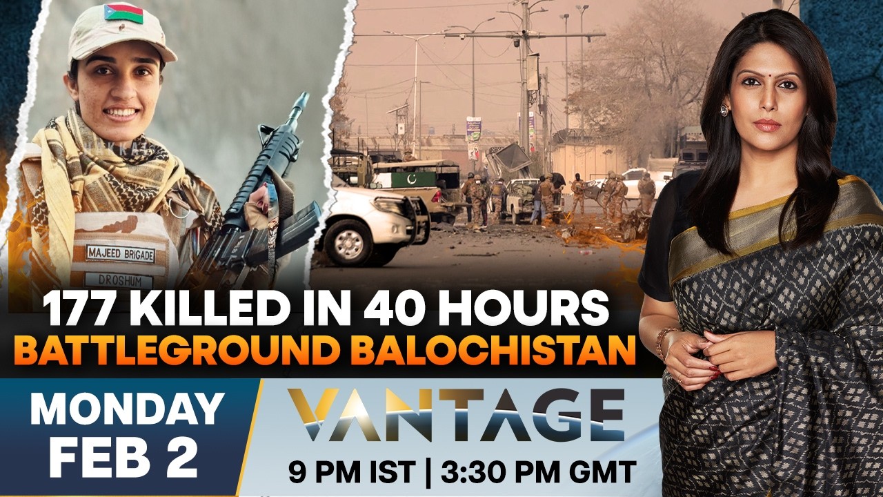 LIVE: Pakistan Hunts Baloch Militants After Bombing Spree | Vantage with Palki Sharma | N18G