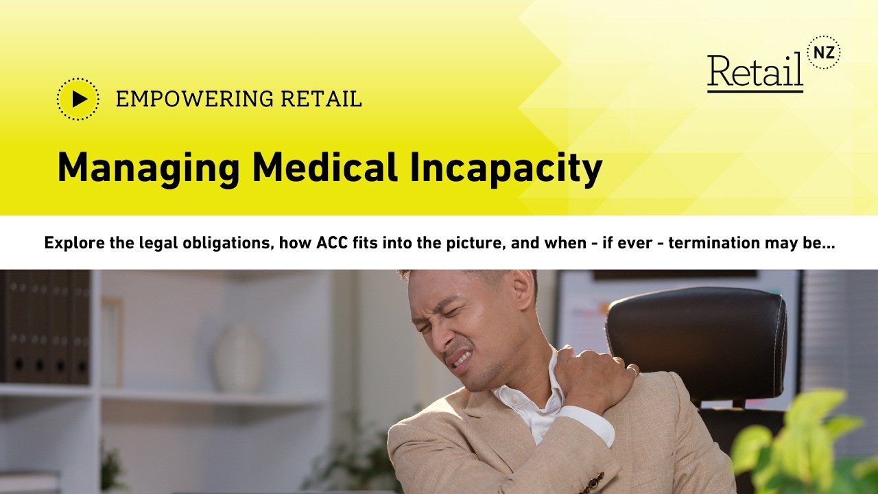 Empowering Retail: Managing Medical Incapacity