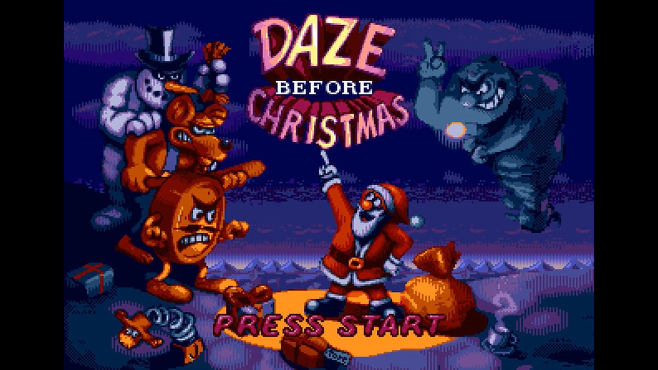 Mega Drive Longplay [121] Daze Before Christmas (AU)