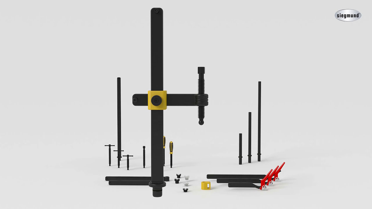 Siegmund - The diverse configuration options of the screw clamp