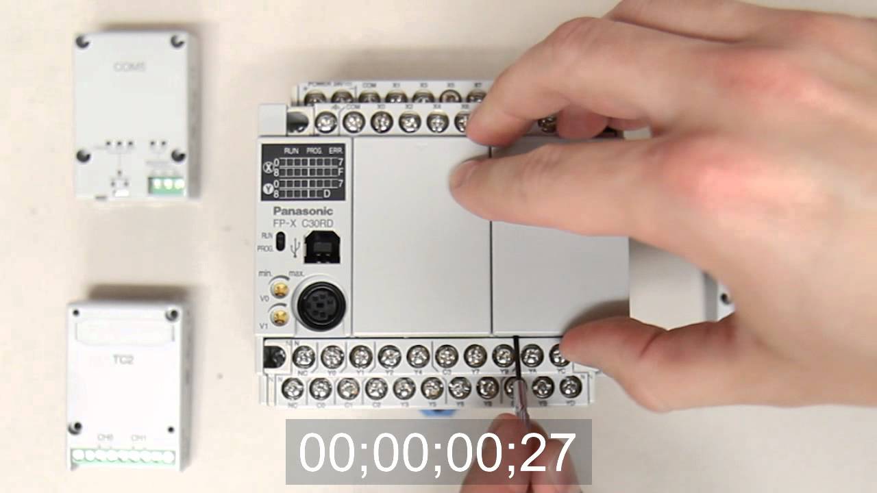 Panasonic Quick Clips: FP-X PLC Cassettes (Expanded Functionality)