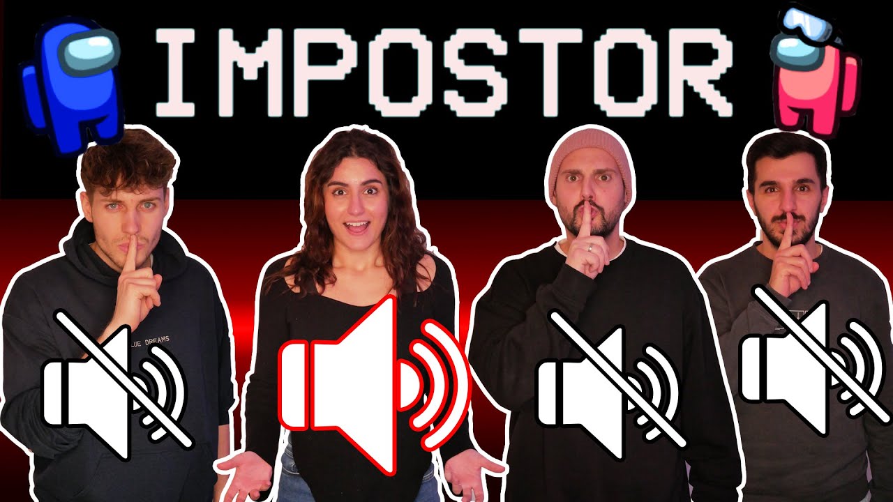 Among Us in Real Life, ABER NUR 1 DARF SPRECHEN! Challenge mit Kaan, Dania, Claudio & Tom!