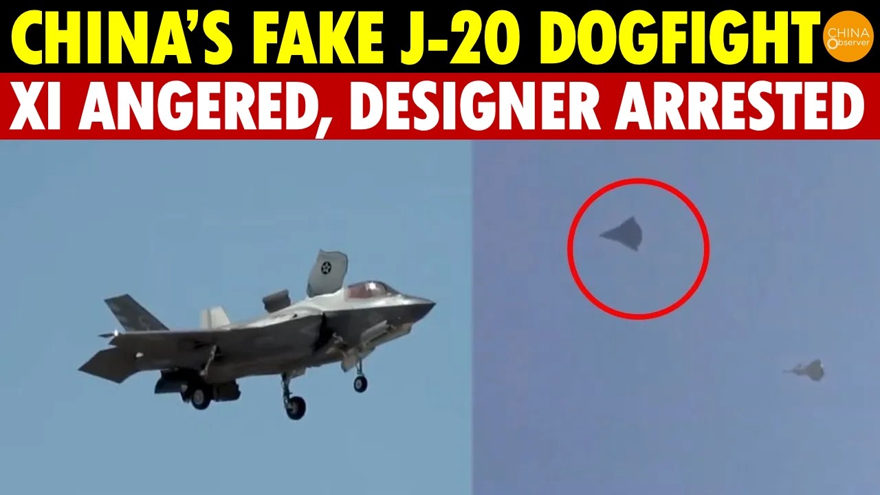 China&rsquo;s Fake J-20 Dogfight Claim With U.S. Jets Sparks Ridicule: Xi Angered, Chief Designer Arrested