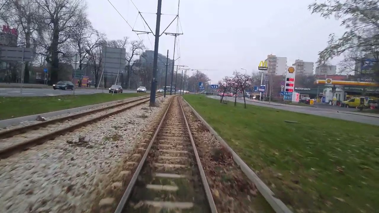 Bydgoszcz linia nr 1 Wilczak - Las Gdański (Jesień 30.XI.2022)