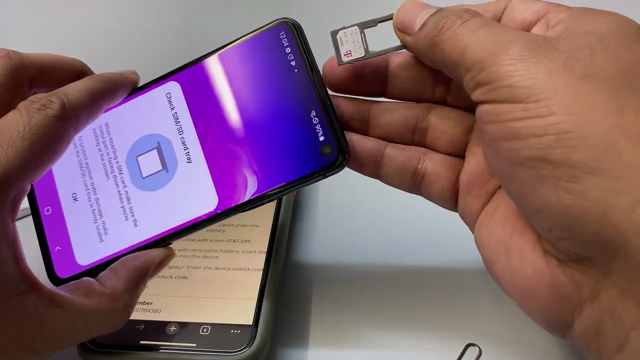 How to unlock a AT&T Locked phone.