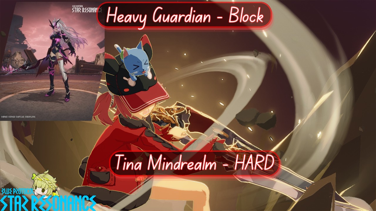 Tina Mindrealm - Hard | Block Gameplay | Blue Protocol: Star Resonance Season 3 | Sea Server
