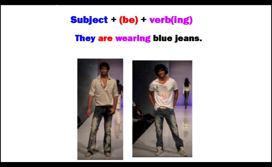 Present Continuous Lesson | BE + verb(ING)