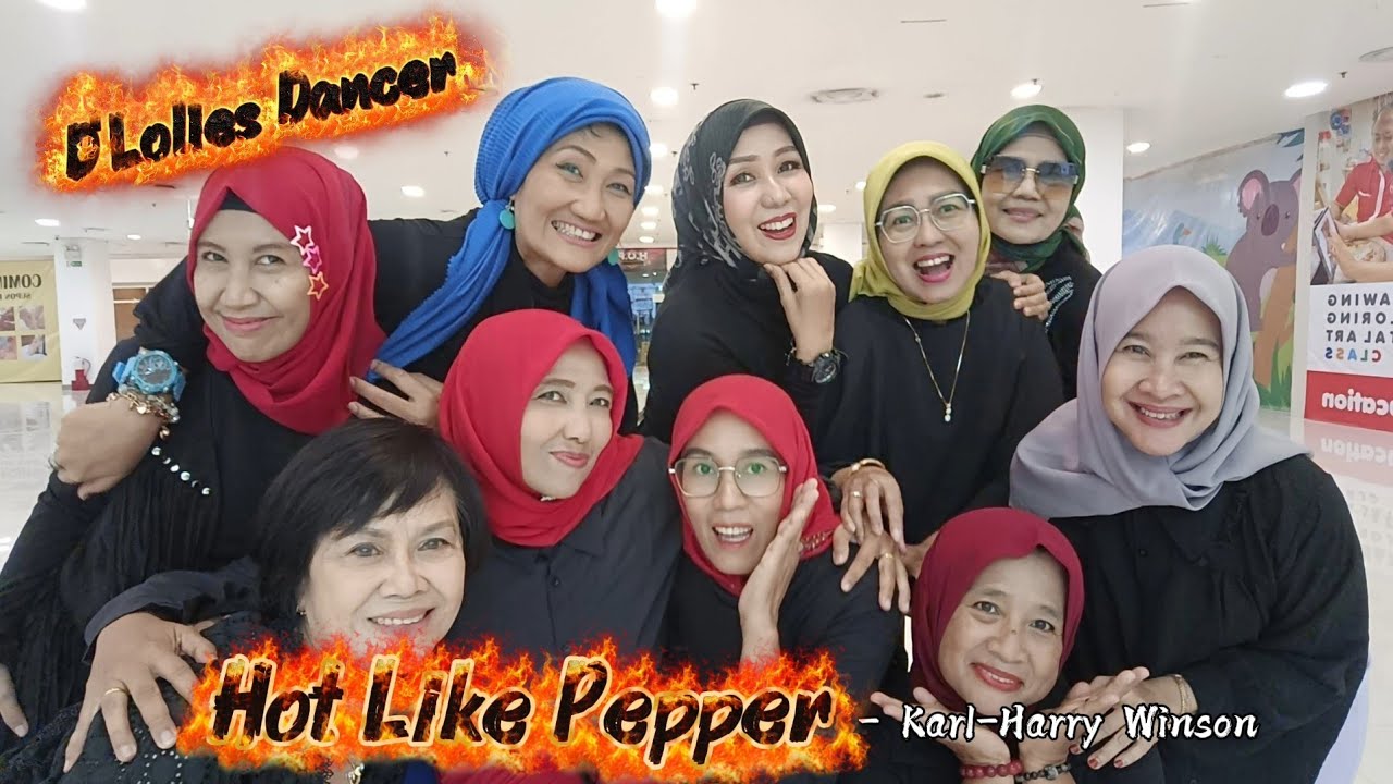 Hot Like Pepper - Line Dance/Choreo: Karl-Harry Winson (UK) - January 2026/ Easy Intermediate 