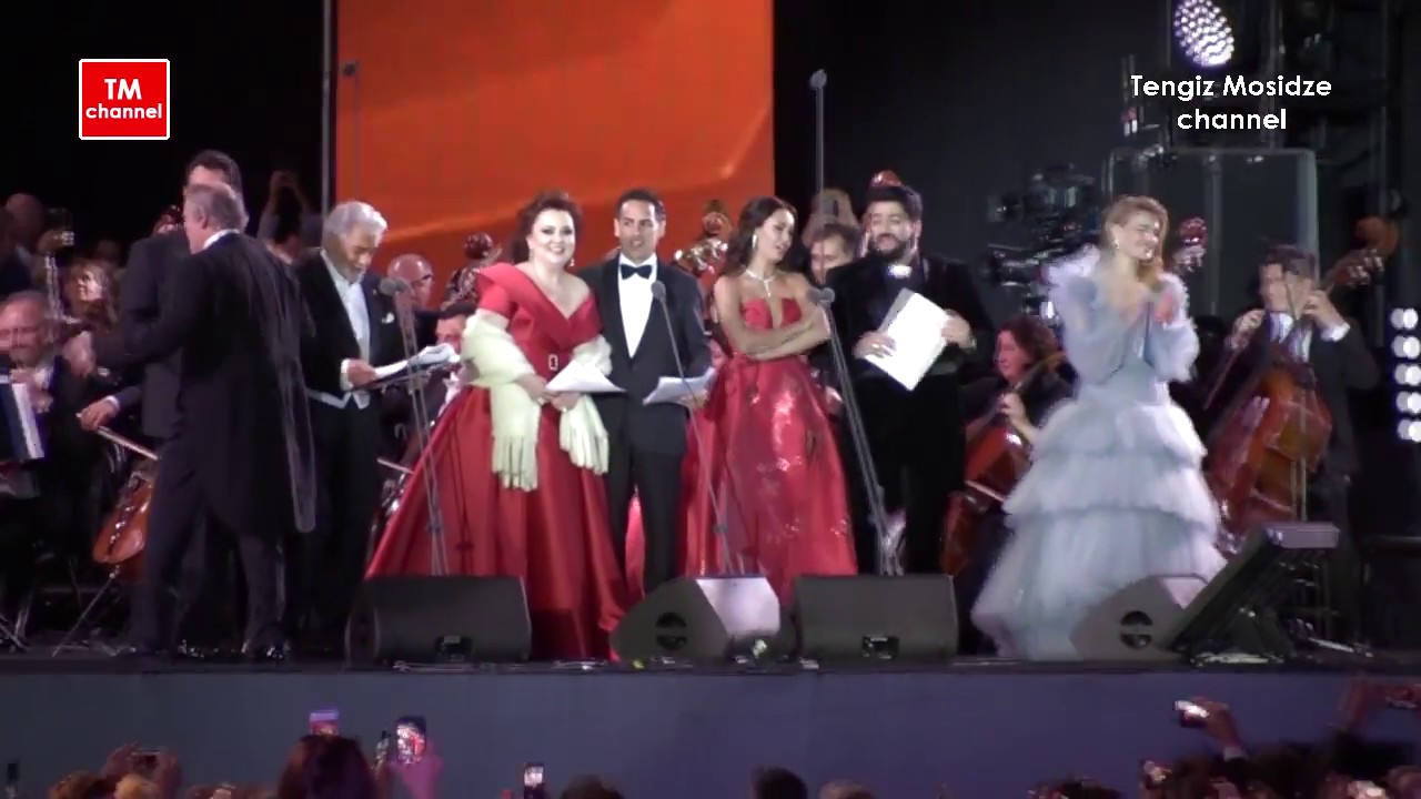 Cultural program of the FIFA World Cup 2018 in Russia. Russian song  