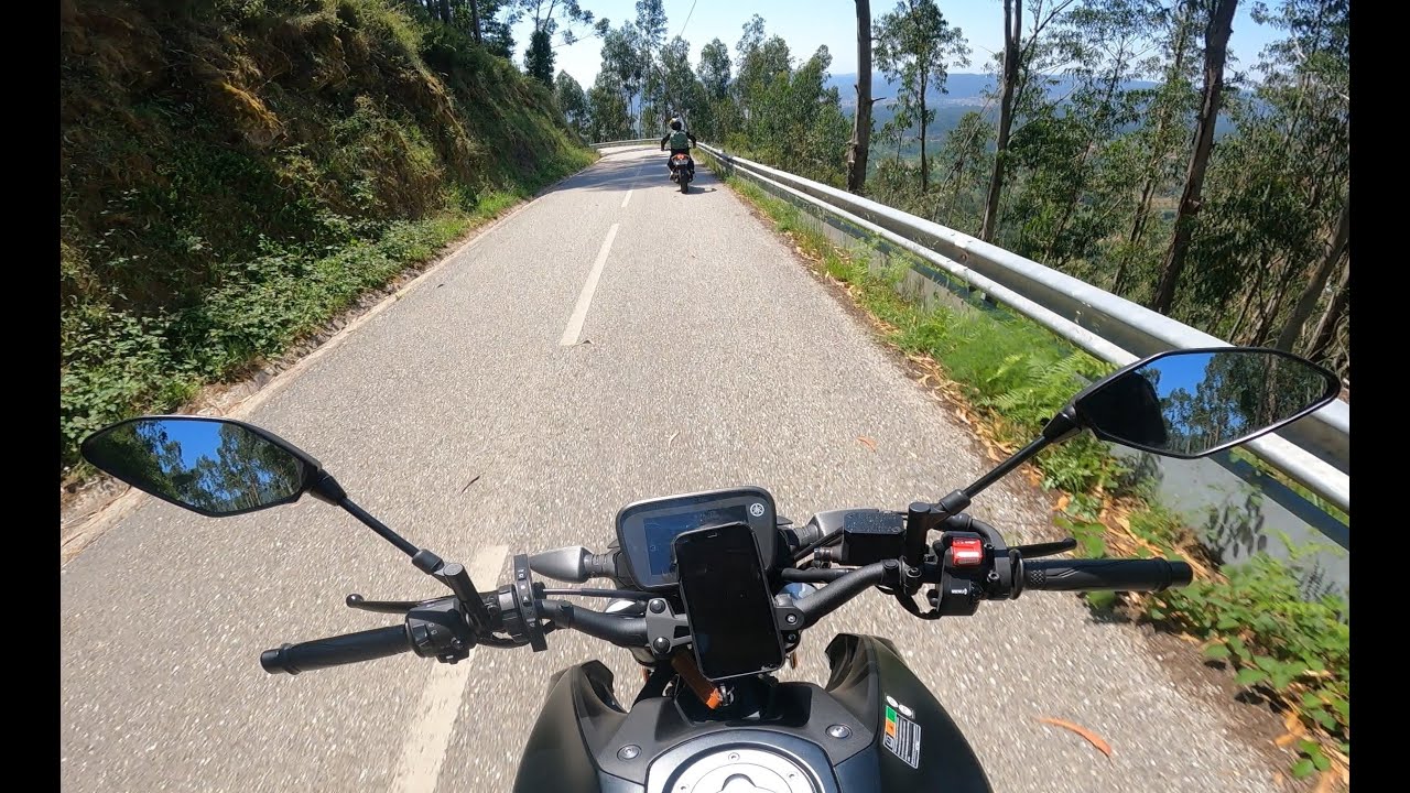 YAMAHA MT125 2024 ¦ Chill Ride Lousã To Coimbra ¦ 🏔️🏍️💨🏔️ ¦ PT #2
