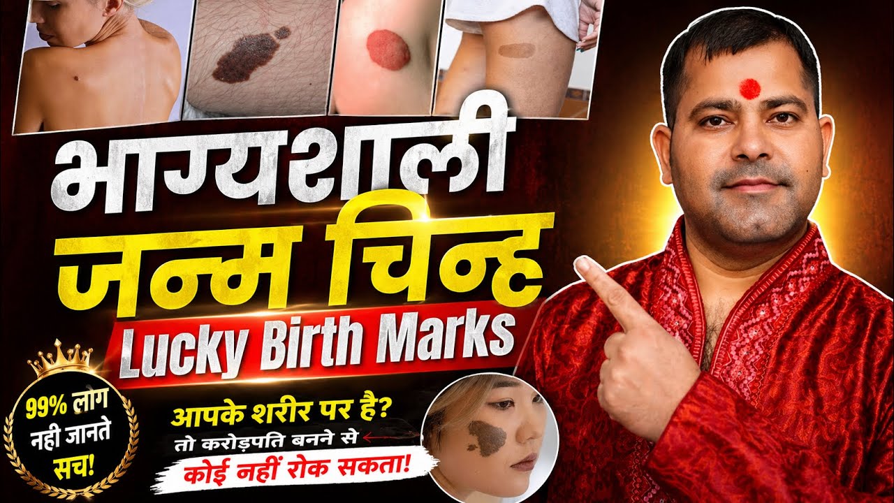 Birth Mark Astrology | Janm Chinh | Birth Mark Indicates | Birth Mark On Body | Birth Mark Facts