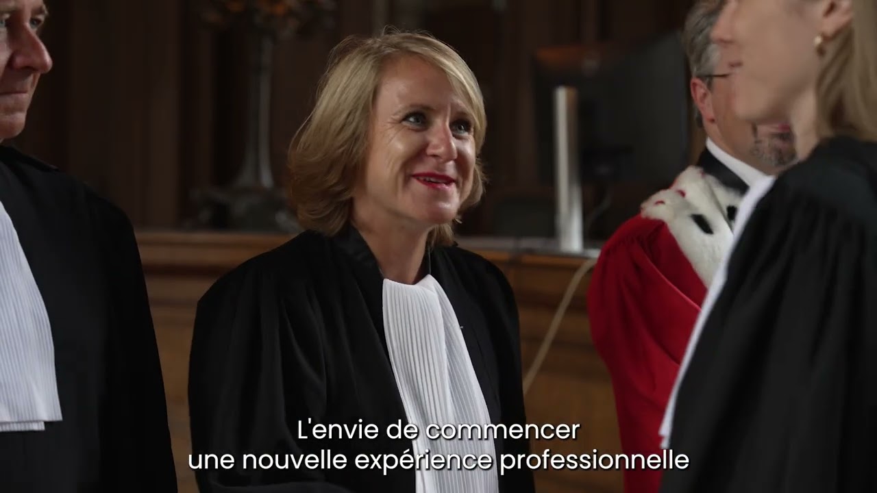 Rentrée judiciaire à travers les premiers pas de Marie Dupont dans ses nouvelles fonctions.