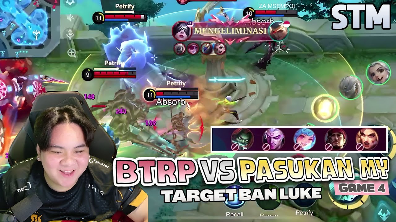 STM BTRP VS MY GAME 4 FORCES | LUKE IS TARGETTED BAN?! THE HERO POOL IS LARGE AND SAFE!