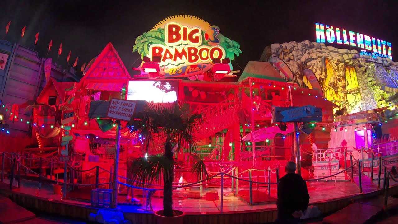 Oktoberfest 2019 Kirmes Attraktion Laufgesch&auml;ft Big Bamboo Offride