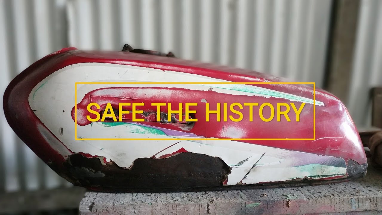Yamaha RX100 Tank Restoration