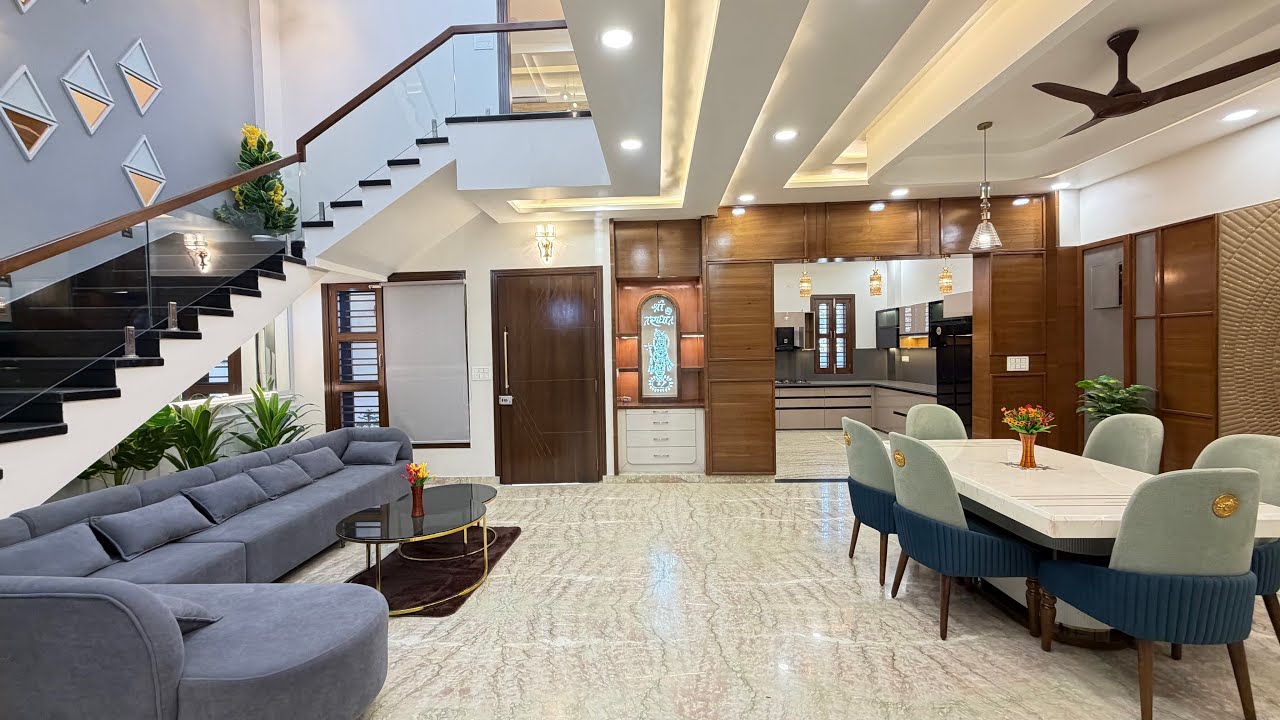 200Gaj Ultimate House Design with beautiful interior | 30x60 House design