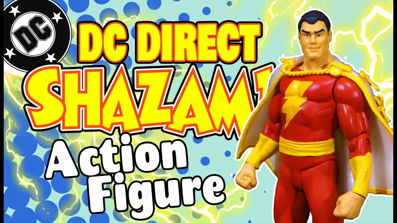 DC Direct SHAZAM Captain Marvel Action Figure Toy Review