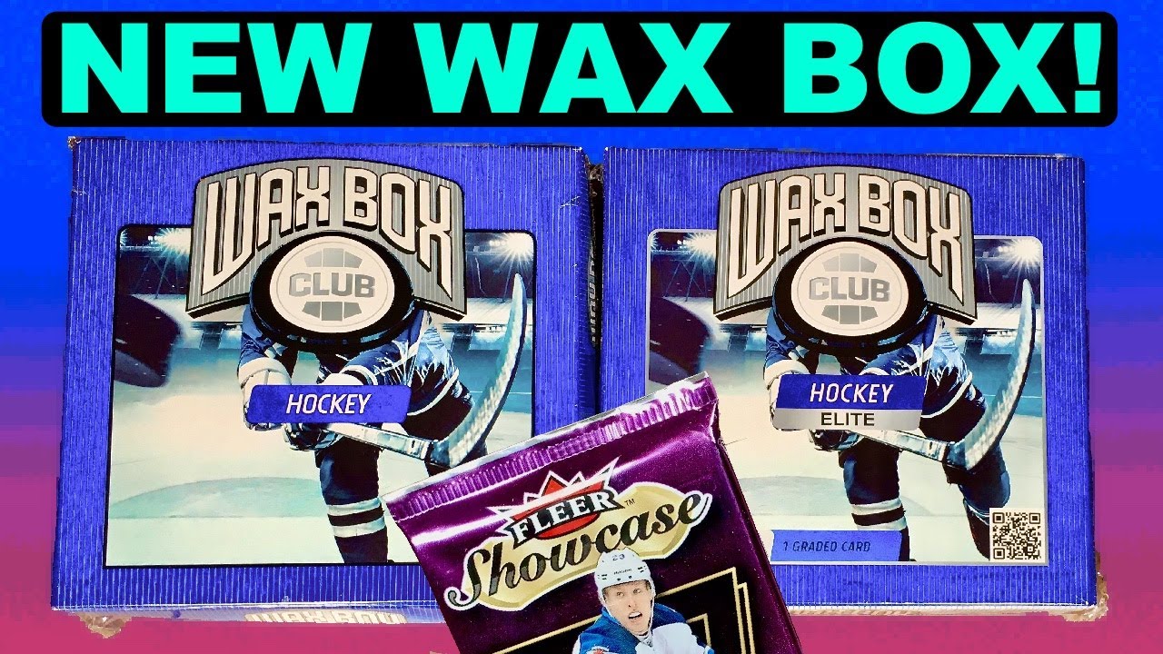 NEW LOOK, NEW LINEUP! - ELITE Wax Box Club Hockey Card Subscription Box + Standard - October 2022
