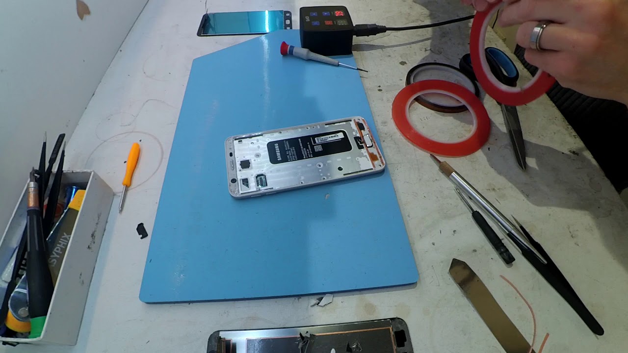 Samsung Galaxy SM-G610 J7 Prime LCD Replacement