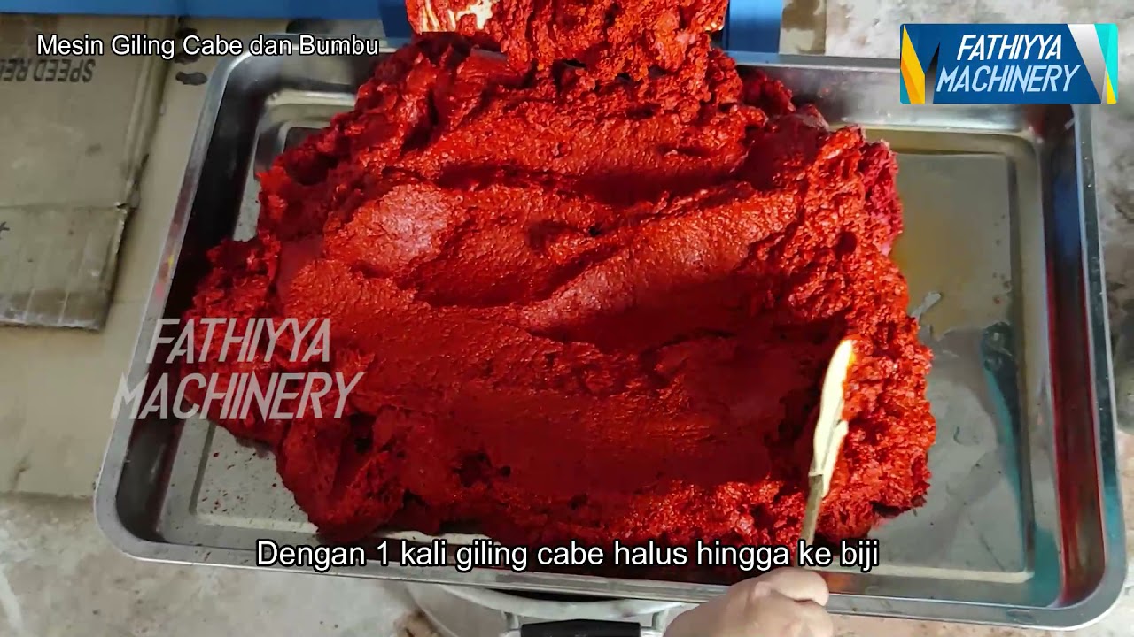 Peluang Usaha Penggilingan Bumbu dan Pembuatan Sari Pandan dengan Mesin Giling Cabe dan Bumbu Presco