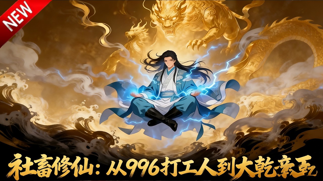 💥【新番上线】隐忍十六年的皇子觉醒十倍返还天赋，横扫黑手，稳坐帝位！《社畜修仙：从996打工人到大乾亲王》全集 Multi SUB #热血 #漫剧 #动漫魔女