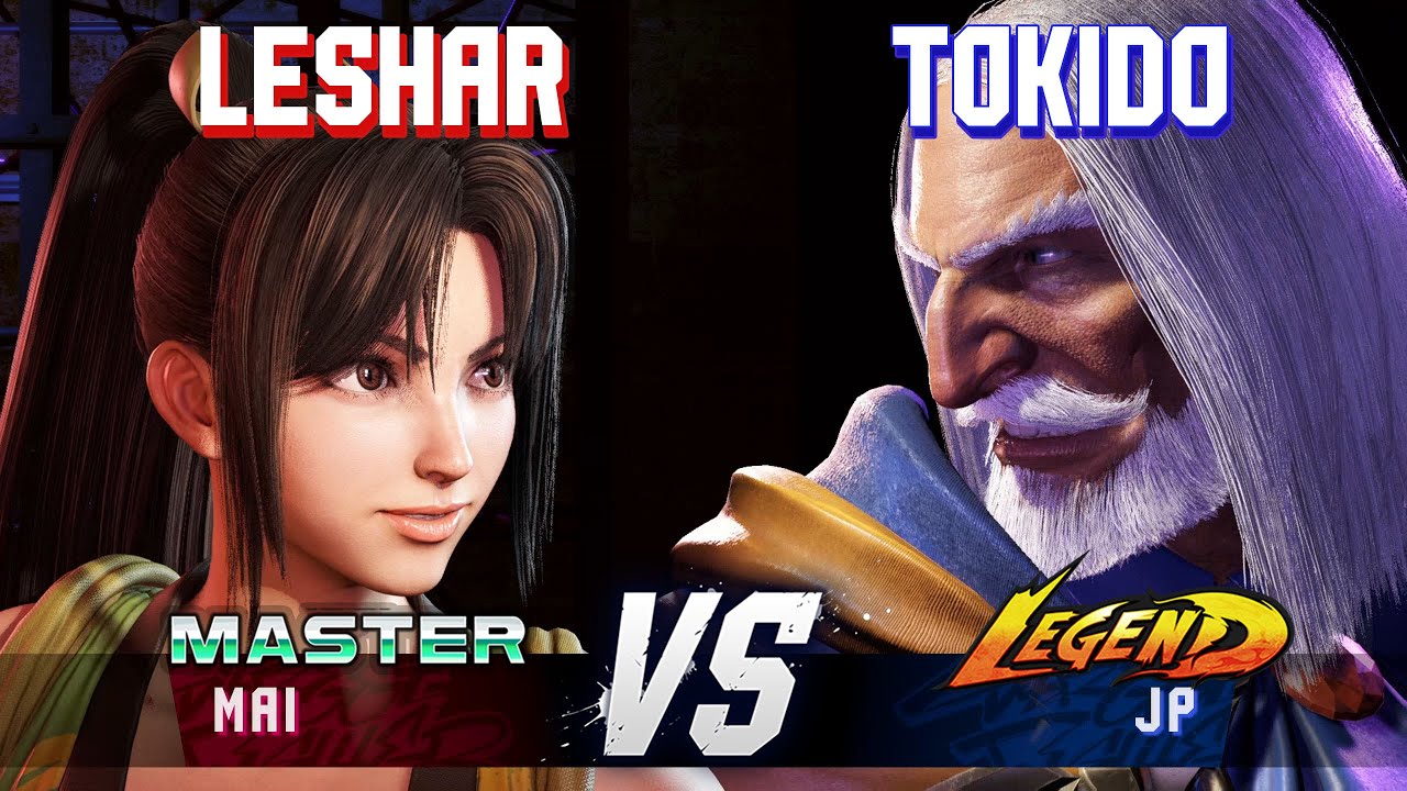 SF6 ▰ LESHAR (Mai) vs TOKIDO (JP) ▰ High Level Gameplay