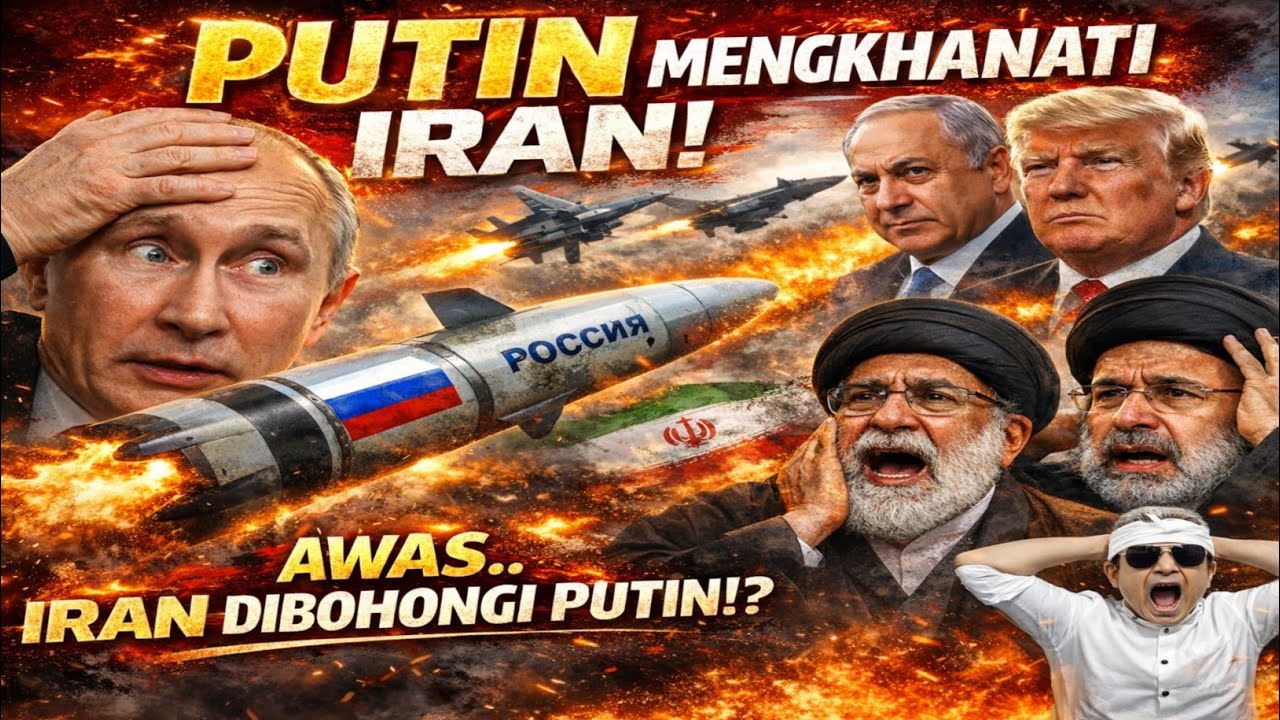 Gak nyangka..!! Putin diam-diam dukung Amerika...Putin borbardir Iran?