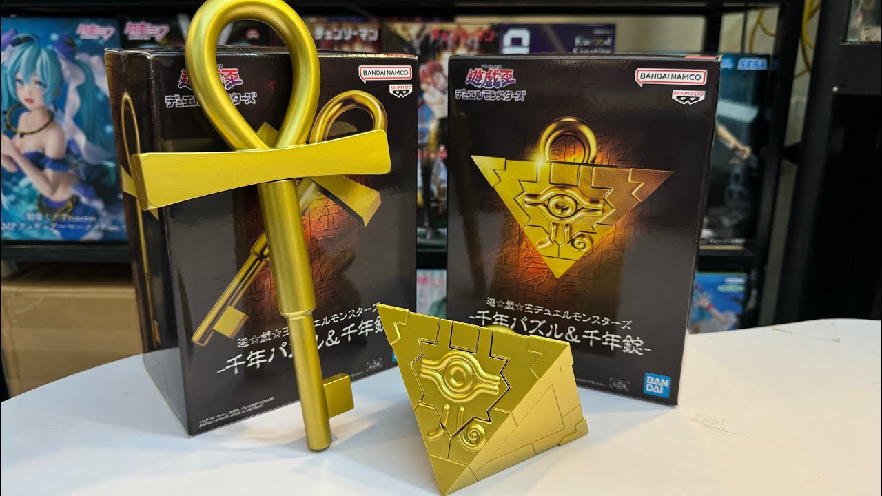 ⚡️ Unboxing ⚡️ MILLENNIUM PUZZLE & KEY - YU-GI-OH! DUEL MONSTERS ( BANDAI SPIRITS ) ⚡️