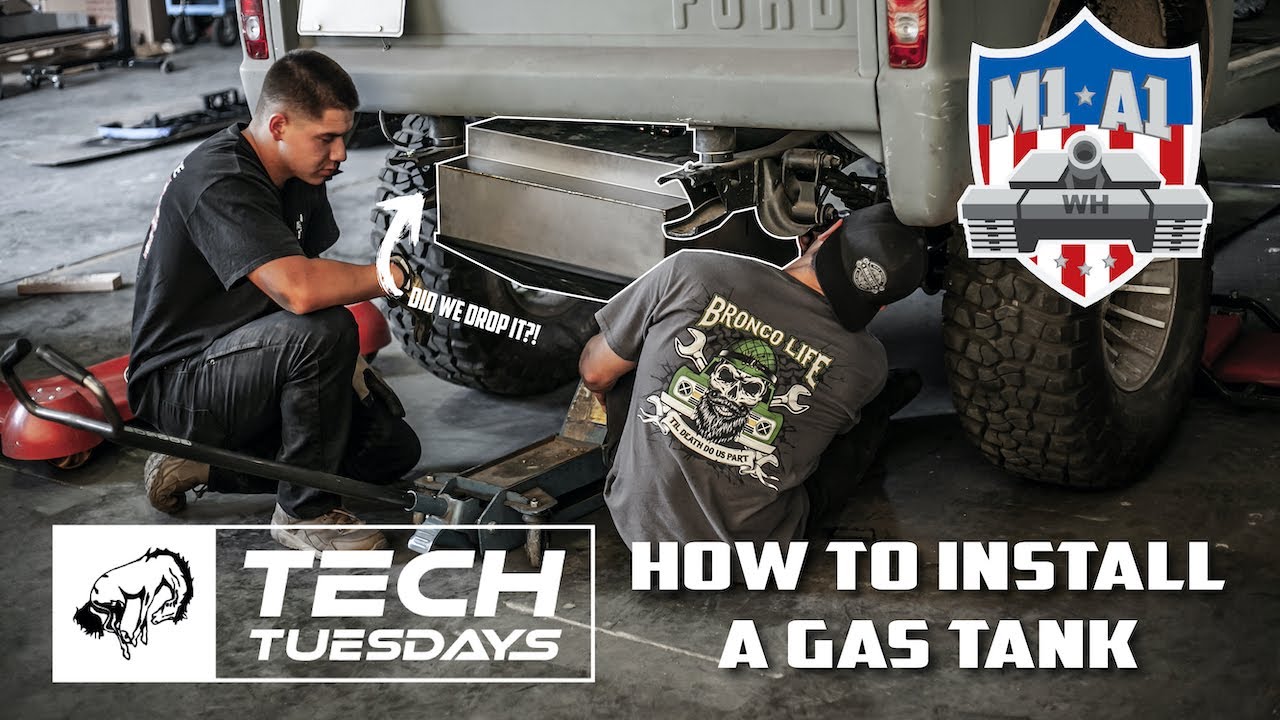 Tech Tuesday: How to Install a Gas Tank in Your Ford Bronco