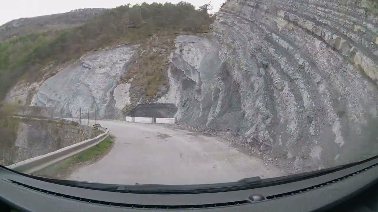 Road with a scenic view : Consegudes - Les Ferres ( D1 )