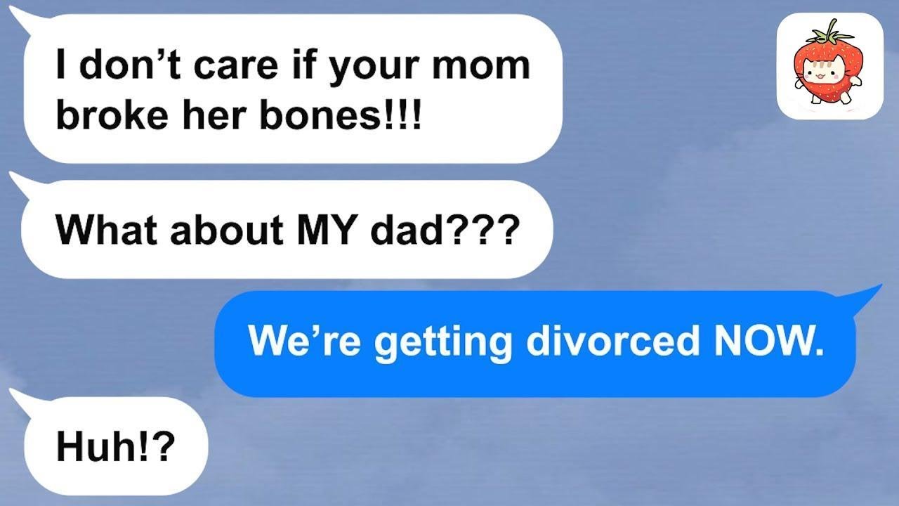 【Apple】Husband refuses to give my injured mom money so he can buy his dad a car