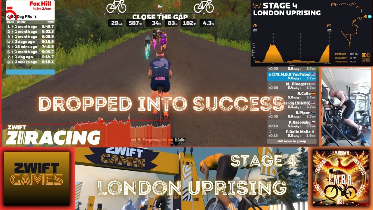 Zwift Games Stage 4 - London Uprising - Advanced