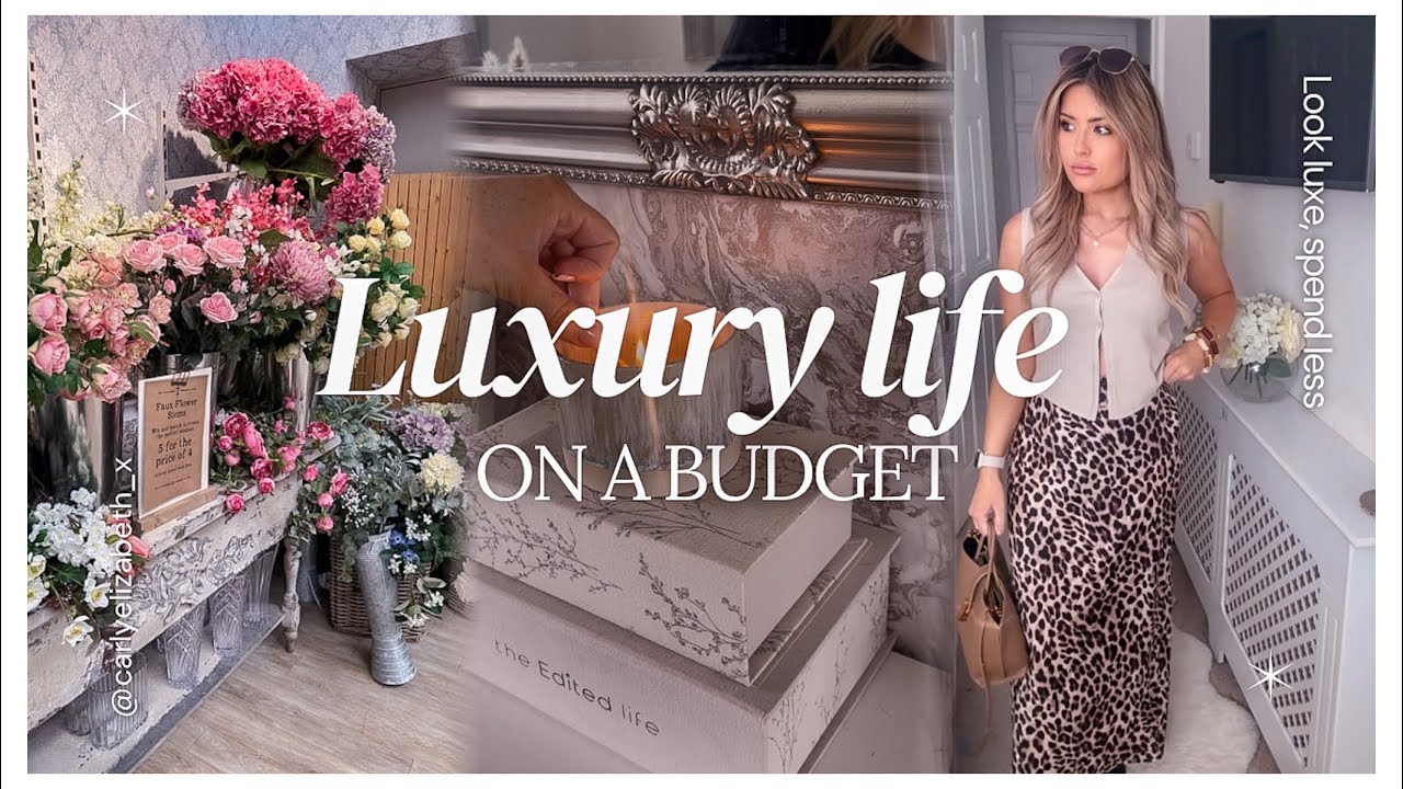 How to Live a LUXURIOUS Life on a Budget (Without Being Rich)