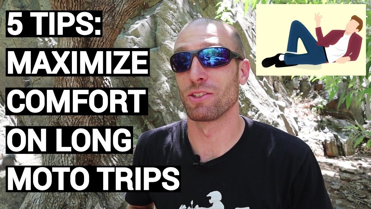 5 Tips For Comfort on a Long Motorcycle Trip