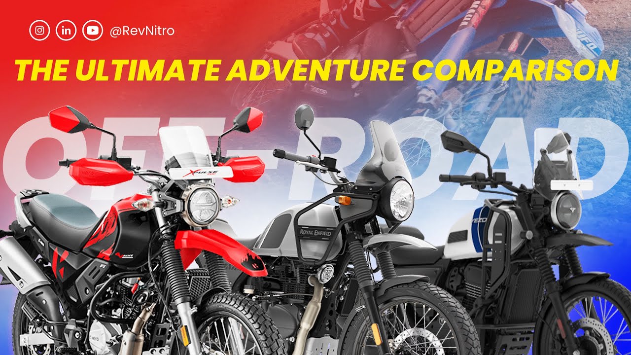 Xpulse 200 vs RE Himalayan vs Yezdi Adventure | Tamil | RevNitro