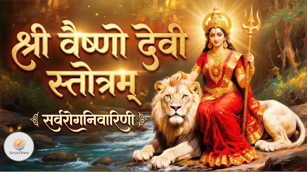 श्री वैष्णो देवी स्तोत्रम् | सर्वरोगनिवारिणी मातरम् | Divine Shakti Chant
